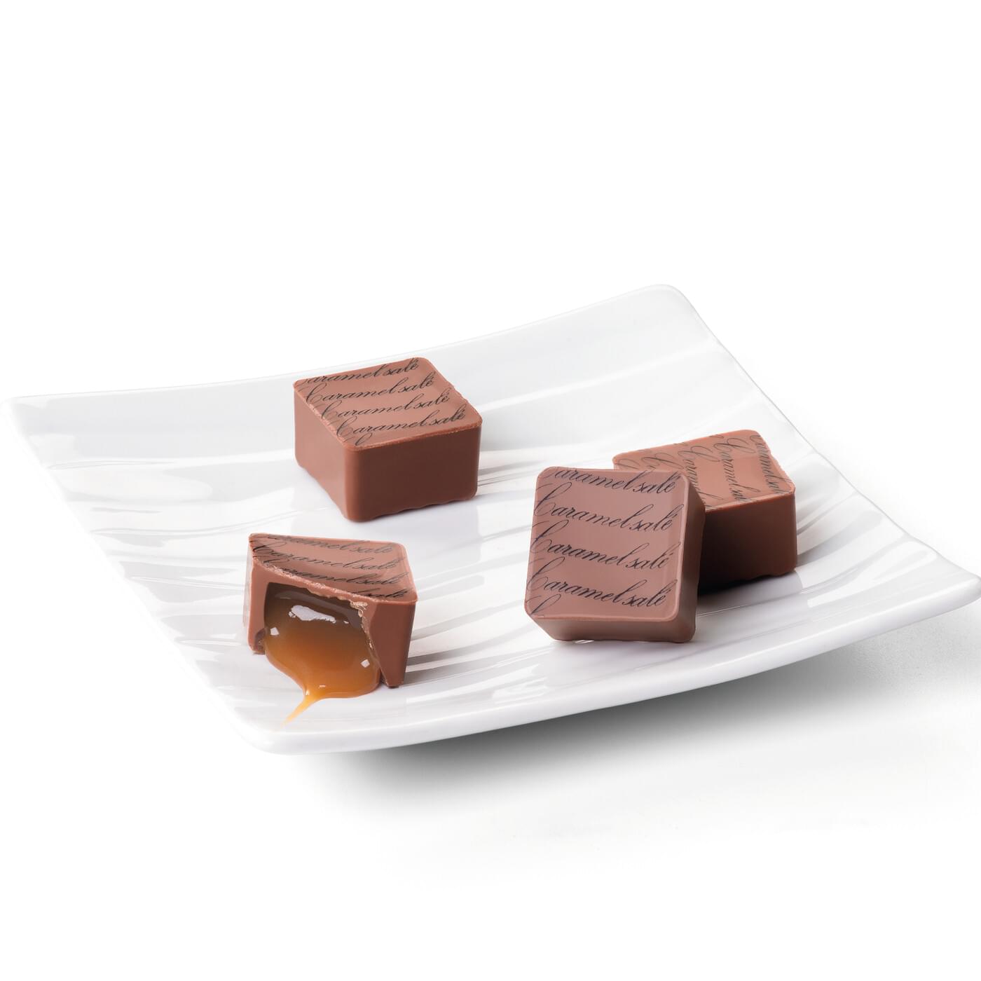 Caramel à la fleur de sel chocolat lait Fiche produit Coup de pates